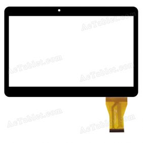 UP101339A1-V1 FPC PFKC Digitizer Glass Touch Screen Replacement for 10.1 Inch MID Tablet PC