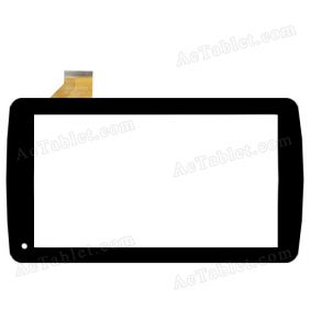 QSD E-C07140-01 Digitizer Glass Touch Screen Replacement for 7 Inch MID Tablet PC