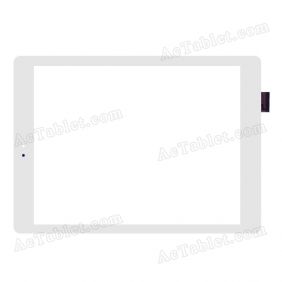 YTG-G97026-F6 Digitizer Glass Touch Screen Replacement for 9.7 Inch MID Tablet PC