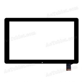 C153258B1-DRFPC190T-V1.0 Digitizer Glass Touch Screen Replacement for 10.1 Inch MID Tablet PC