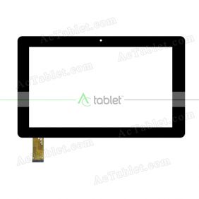 DH-1061A3-FPC229 Digitizer Glass Touch Screen Replacement for 10.6 Inch MID Tablet PC