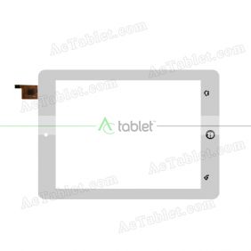 F-WGJ80067-V1 Digitizer Glass Touch Screen Replacement for 8 Inch MID Tablet PC