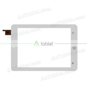 PB80JG1875 Digitizer Glass Touch Screen Replacement for 8 Inch MID Tablet PC