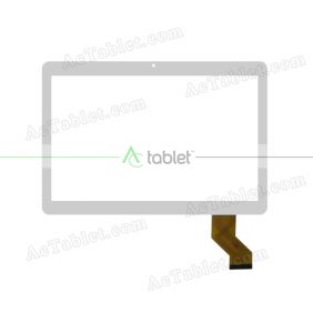 MGLCTP-101223-10617FPC Digitizer Glass Touch Screen Replacement for 10.1 Inch MID Tablet PC