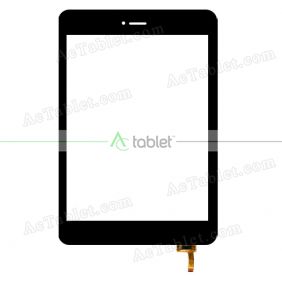 F-WGJ78015-V1 Digitizer Glass Touch Screen Replacement for 7.9 Inch MID Tablet PC