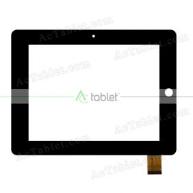 MT70216-V0 Digitizer Glass Touch Screen Replacement for 7 Inch MID Tablet PC