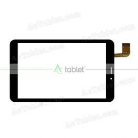 WJ1312-FPC-V1.0 Digitizer Glass Touch Screen Replacement for 8 Inch MID Tablet PC