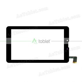 WJ1057-FPC-V3.0 Digitizer Glass Touch Screen Replacement for 7 Inch MID Tablet PC