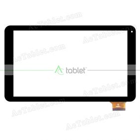 Digitizer Touch Screen Replacement for ProTab PTBT51MS10BLK Quad Core 10.1 Inch Tablet PC
