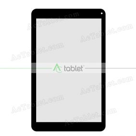 Digitizer Touch Screen Replacement  for Nuvision TM101A620MRGM Quad Core 10.1 Inch Tablet PC