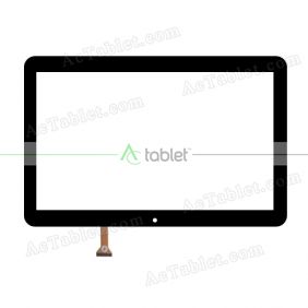 DP101314-F2 Digitizer Glass Touch Screen Replacement for 10.1 Inch MID Tablet PC