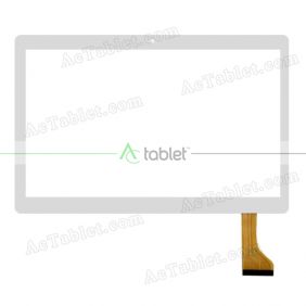 MJK-0699-FPC 2016.11.09 FLT Digitizer Glass Touch Screen Replacement for 10.1 Inch MID Tablet PC
