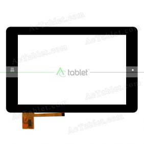 Digitizer Glass Touch Screen Replacement for Insignia Flex NS-P89W6100 8.9 Inch Tablet PC