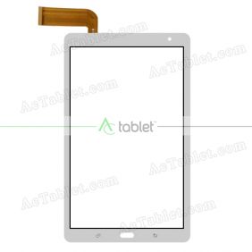 FPCA-80B23-V01 Digitizer Glass Touch Screen Replacement for 8 Inch MID Tablet PC