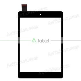 FPC-728A0-V03 Digitizer Glass Touch Screen Replacement for 8 Inch MID Tablet PC