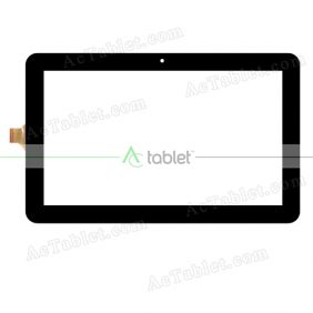 DXP2-0528-101A-FPC Digitizer Glass Touch Screen Replacement for 10.1 Inch MID Tablet PC