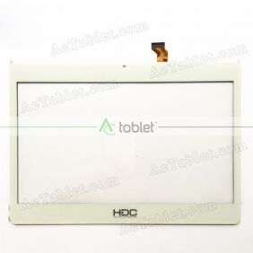 ZJ-10043A Digitizer Glass Touch Screen Replacement for 10.1 Inch MID Tablet PC