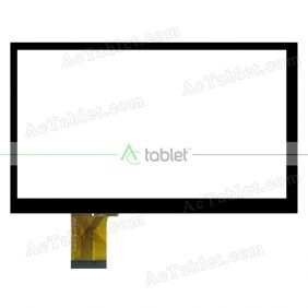 YCG-C7.0-0119A-01-FPC-02 Digitizer Glass Touch Screen Replacement for 7 Inch MID Tablet PC