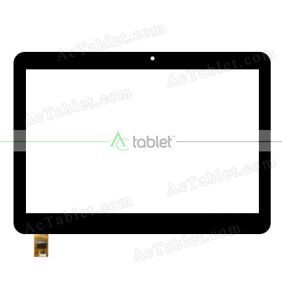 ZLD101006K921-F-D Digitizer Glass Touch Screen Replacement for 10.1 Inch MID Tablet PC