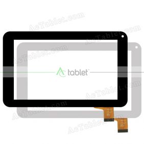 XLD-J86V Digitizer Glass Touch Screen Replacement for 7 Inch MID Tablet PC