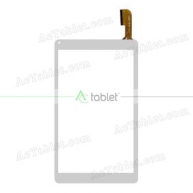 HXD-10124-V4.0 Digitizer Glass Touch Screen Replacement for 10.1 Inch MID Tablet PC