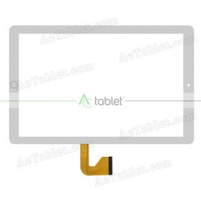 MJK-1192-FPC Digitizer Glass Touch Screen Replacement for 10.1 Inch MID Tablet PC