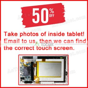 Digitizer Touch Screen Replacement for Packard Bell CloudBook N1000 Android 10.1 Inch Tablet PC
