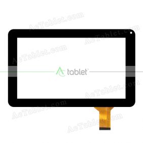 FX-C9.0-068E-V0 2017-09-09 SLR Digitizer Glass Touch Screen Replacement for 9 Inch MID Tablet PC