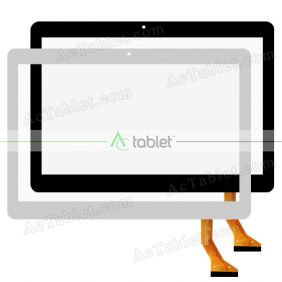 CX-1096A1-FPC276-V02 (RX14*TX26) CX17-056 Digitizer Glass Touch Screen Replacement for 10.1 Inch MID Tablet PC