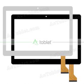GT10PG233 Digitizer Glass Touch Screen Replacement for 10.1 Inch MID Tablet PC