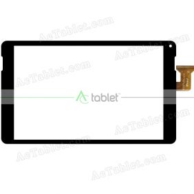 Digitizer Touch Screen Replacement  for Pendo PNDP70M10BLK Quad Core 10.1 Inch Tablet PC