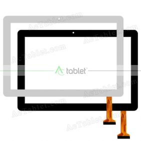 DH-10268A1-FPC644 Digitizer Glass Touch Screen Replacement for 10.1 Inch MID Tablet PC