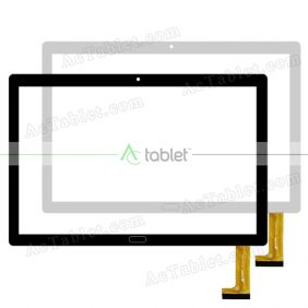 DH-10298A1-GGKH-FPC-681-V4.0 FHX Digitizer Glass Touch Screen Replacement for 10.1 Inch MID Tablet PC