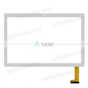 HZYCTP-102402B Digitizer Glass Touch Screen Replacement for 10.1 Inch MID Tablet PC