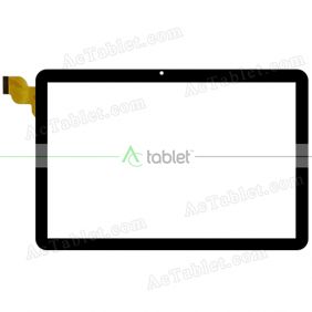 CX018D-FPC001 Digitizer Glass Touch Screen Replacement for 10.1 Inch MID Tablet PC