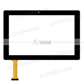 MJK-PG101-1697-FPC Digitizer Glass Touch Screen Replacement for 10.1 Inch MID Tablet PC