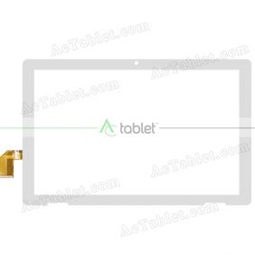 MJK-PG101-1561 FPC Digitizer Glass Touch Screen Replacement for 10.1 Inch MID Tablet PC