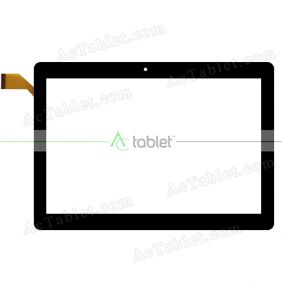 MS1033-FPC-V1.0 Digitizer Glass Touch Screen Replacement for 10.1 Inch MID Tablet PC