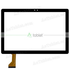 MS1310-FPC V1.0 Digitizer Glass Touch Screen Replacement for 10.1 Inch MID Tablet PC