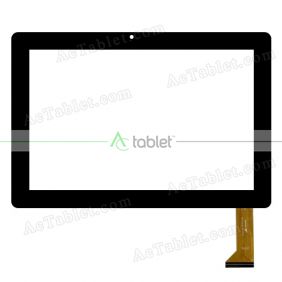 Angs-ctp-101522 Digitizer Glass Touch Screen Replacement for 10.1 Inch MID Tablet PC