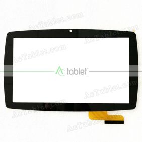 YJ837FPC-V0 Digitizer Glass Touch Screen Replacement for 7 Inch MID Tablet PC