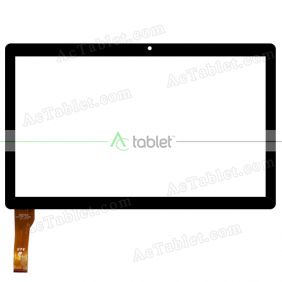 HZYCTP-112401 Digitizer Glass Touch Screen Replacement for 10.1 Inch MID Tablet PC