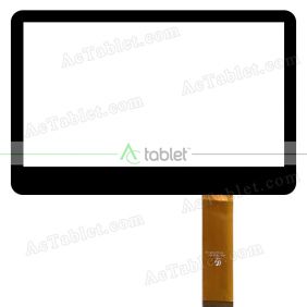 H06.3590.001 Digitizer Glass Touch Screen Replacement for 10.1 Inch MID Tablet PC