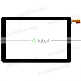kingvina PG1067-V3 Digitizer Glass Touch Screen Replacement for 10.1 Inch MID Tablet PC