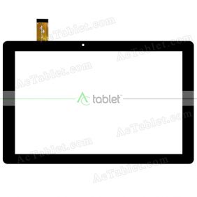 WWX263-101-V1 FPC Digitizer Glass Touch Screen Replacement for 10.1 Inch MID Tablet PC