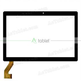 DH-10288A1-GG-FPC-660 FX Digitizer Glass Touch Screen Replacement for 10.1 Inch MID Tablet PC