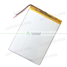 Replacement AUN ZD 25105135 3.7V 5000mAh Battery for Android Windows Tablet PC