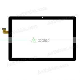 10069-XC Digitizer Glass Touch Screen Replacement for ARCHOS 10.1 Inch MID Tablet PC