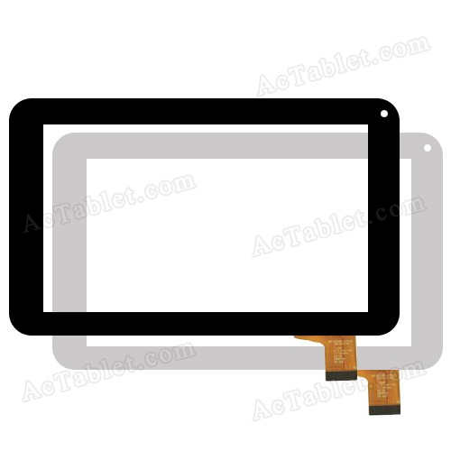 White 7'' inch Touch Screen Panel Glass Replacement For AZPEN A720 Tablet PC 